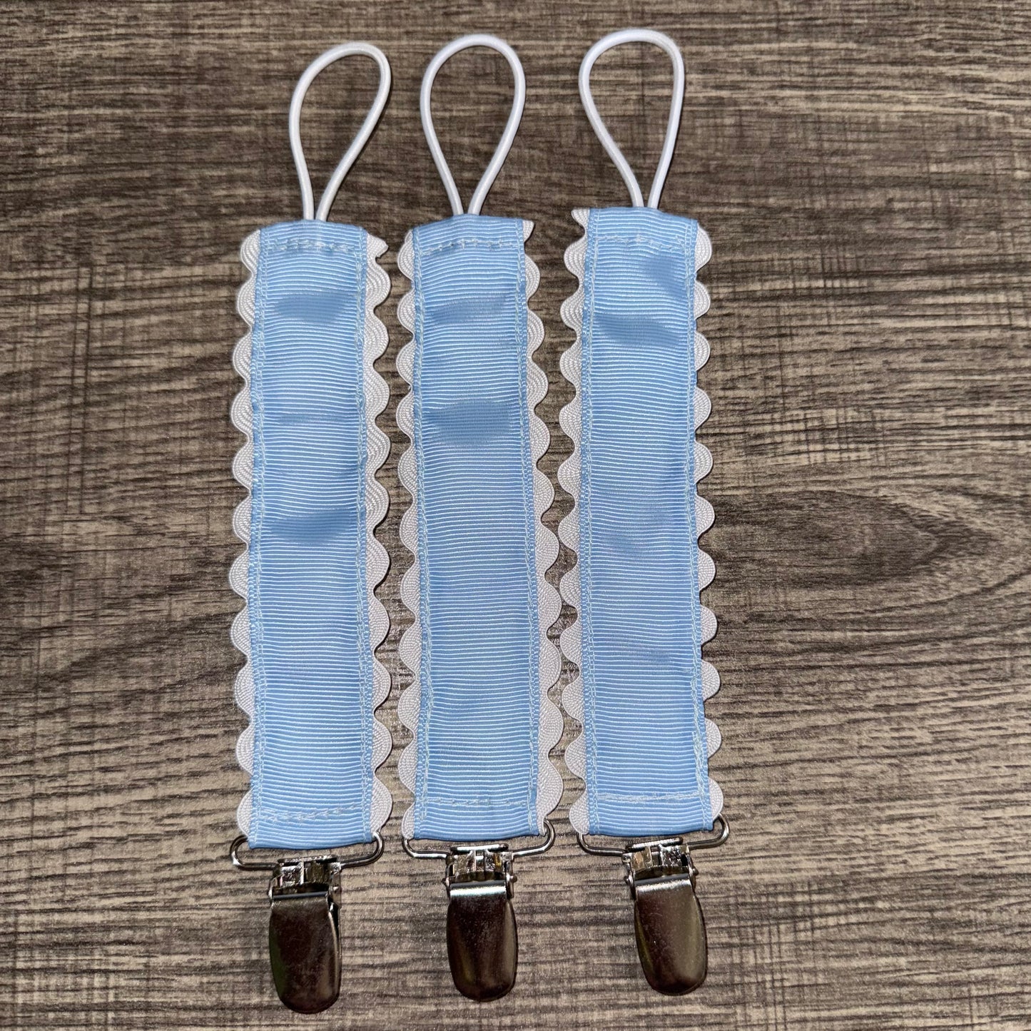 Embrodiered Pacifier Clip