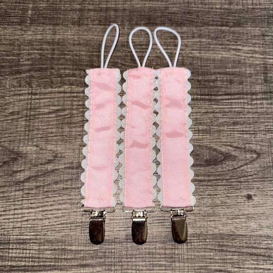Embrodiered Pacifier Clip
