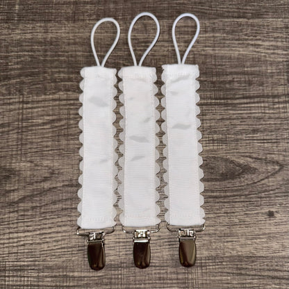 Embrodiered Pacifier Clip